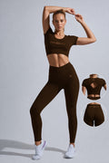 Velour Mocha Serene Set